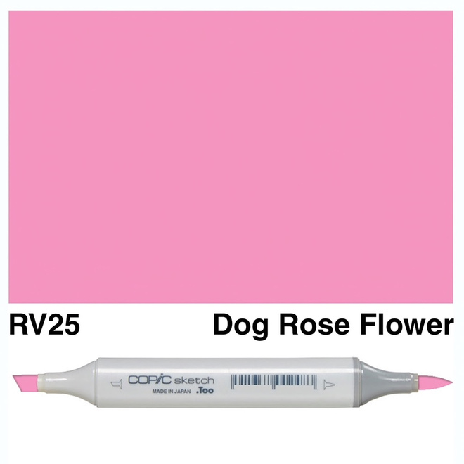 COPIC SKETCH RV25 DOG ROSE FLOWER