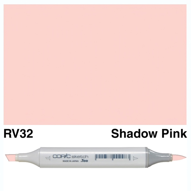 Copic Sketch Marker RV32 Shadow Pink