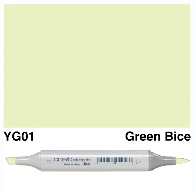 COPIC SKETCH YG01 GREEN BICE