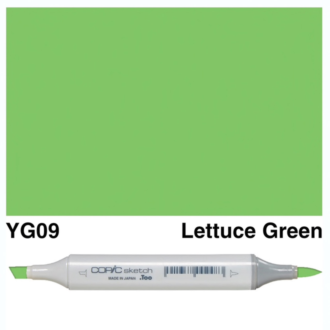 Copic Sketch Yg09 Lettuce Green