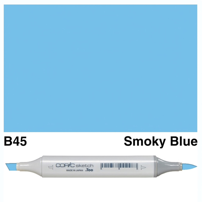 COPIC SKETCH B45 SMOKY BLUE