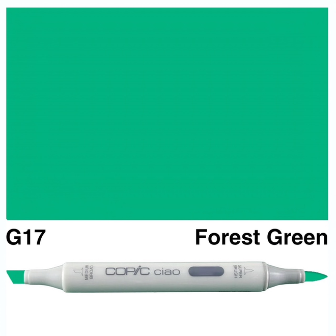 COPIC CIAO G17 FOREST GREEN