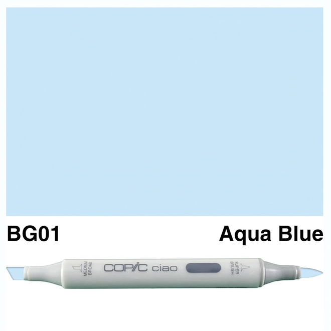 COPIC CIAO BG01 AQUA BLUE