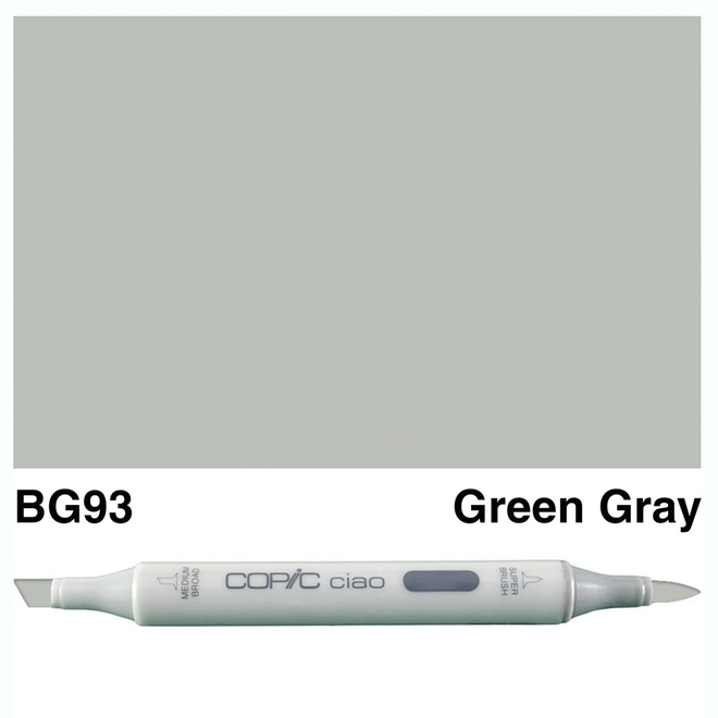 COPIC CIAO BG93 GREEN GRAY