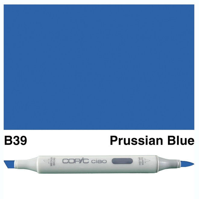 COPIC CIAO B39 PRUSSIAN BLUE