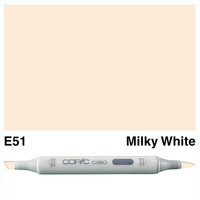 COPIC CIAO E51 MILKY WHITE