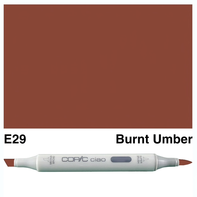 COPIC CIAO E29 BURNT UMBER