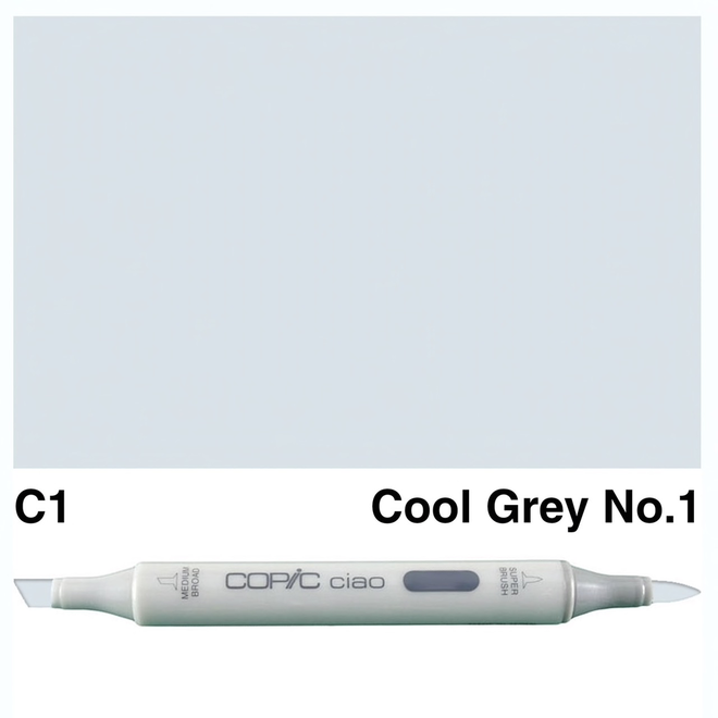 COPIC CIAO C1 COOL GREY 1