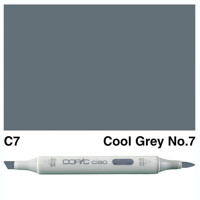 COPIC CIAO C7 COOL GREY 7