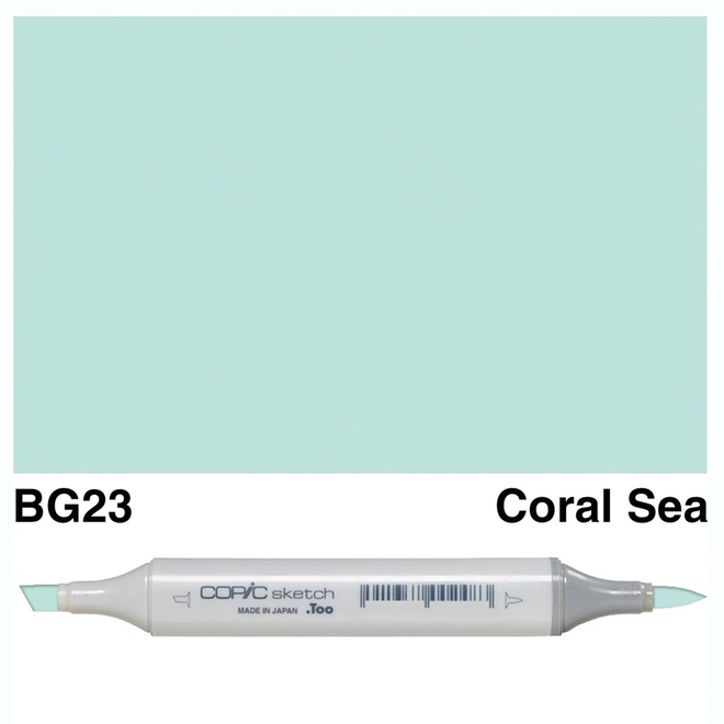 COPIC SKETCH BG23 CORAL SEA