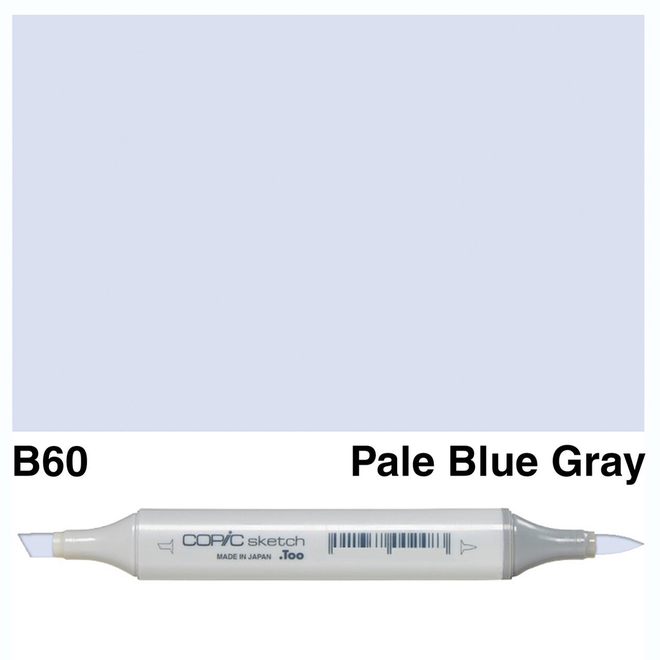 COPIC SKETCH B60 PALE BLUE GRAY