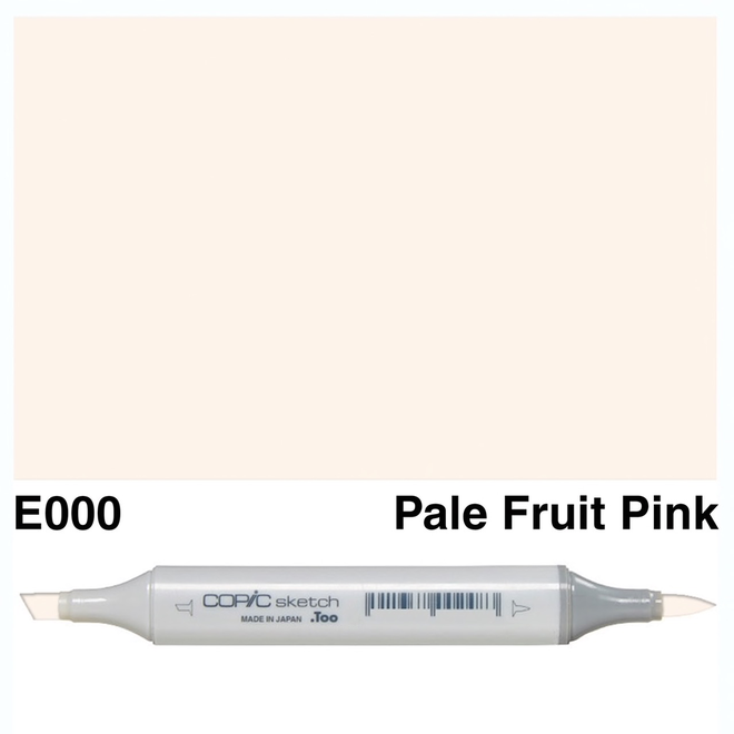 COPIC SKETCH E000 PALE FRUIT PINK