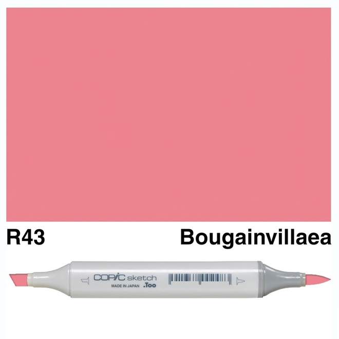 Copic Sketch R43 Bougainvillae