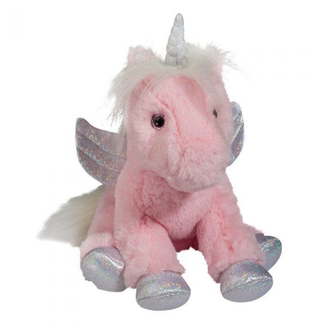 Douglas Cuddle Toy Plush Nella Pink Unicorn