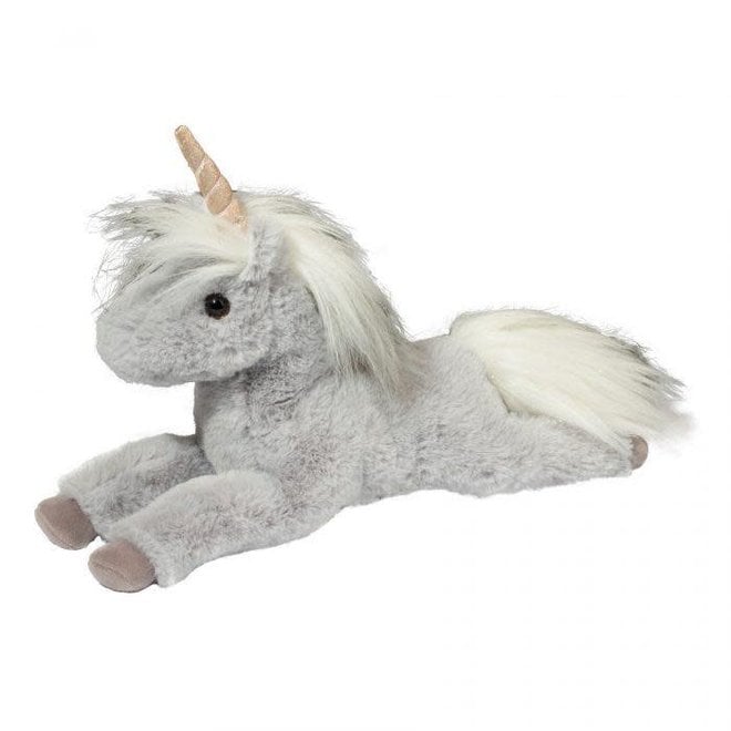 Douglas Cuddle Toy Plush Mia Gray Unicorn