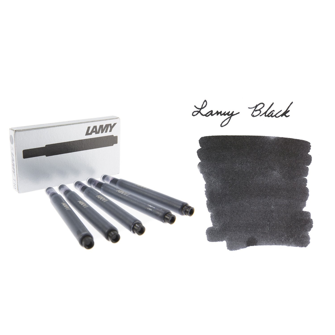 Lamy Ink Cartridge, 5pk - Black