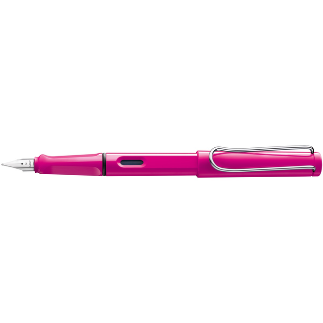 Lamy Safari Fountain Pen - Pink Fine