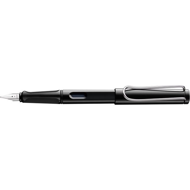 Lamy Safari Fountain Pen - Shiny Black Fine