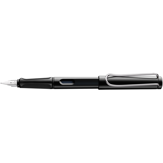 Lamy Safari Fountain Pen - Shiny Black Extra-Fine