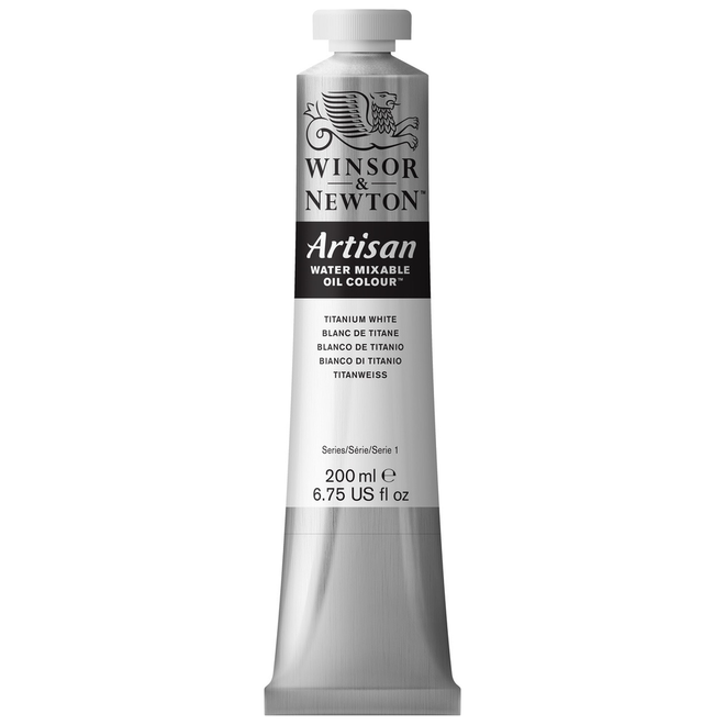 Winsor & Newton Artisan Water Mixable Oil 200ml Titanium White