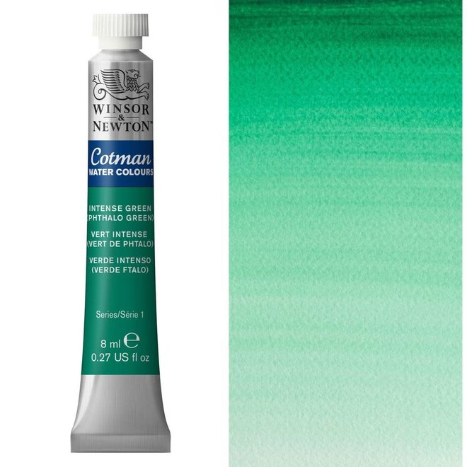 Cotman Watercolors 8Ml Tube Intense (Phthalo) Green