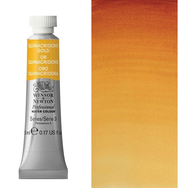 W&N ARTIST'S WATER COLOUR 5ML QUINACRIDONE GOLD