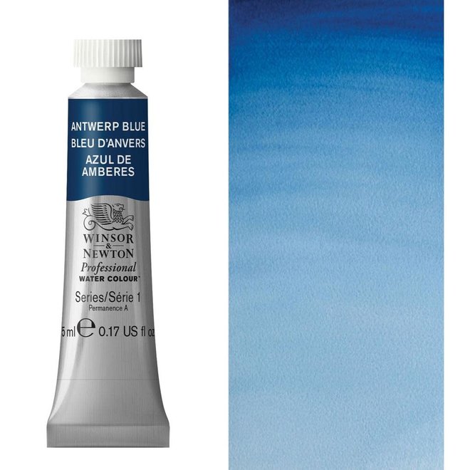 W&N ARTIST'S WATER COLOUR 5ML ANTWERP BLUE
