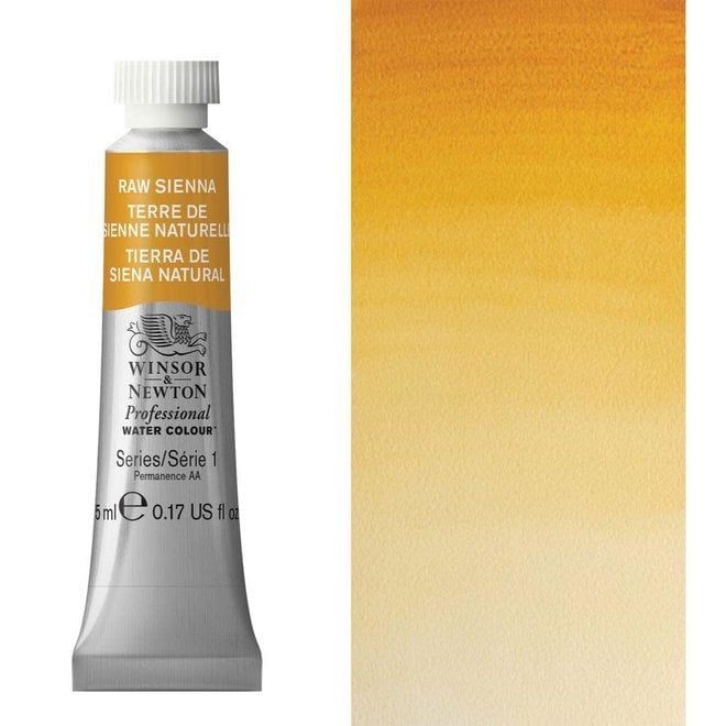 W&N ARTIST'S WATER COLOUR 5ML RAW SIENNA