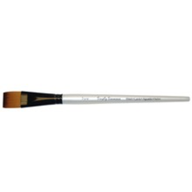 Simply Simmons Synthetic Mixed Media Brush - Flat Wash 3/4"