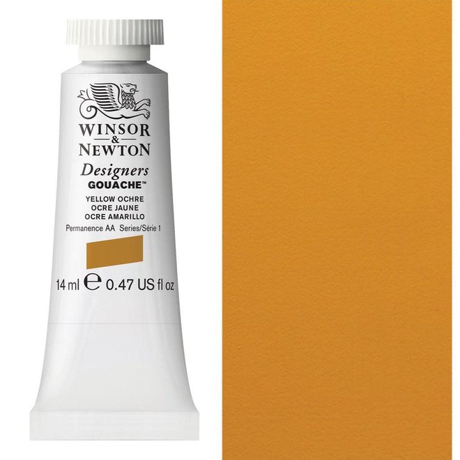 Winsor & Newton Designers Gouache 14ml Yellow Ochre