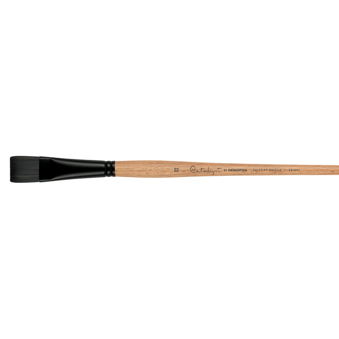 Princeton Catalyst Synthetic Polytip Bristle Acrylic & Oil Brush - Bright 2