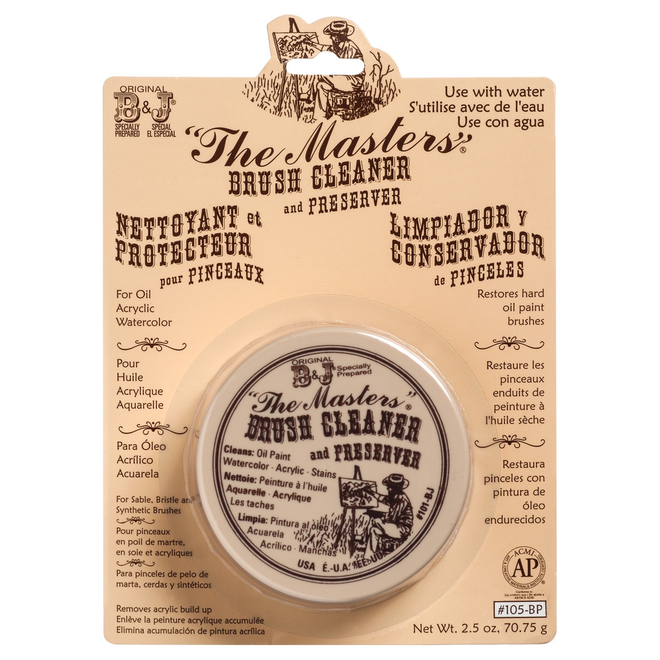 The Masters Brush Cleaner Soap 2.5Oz Size