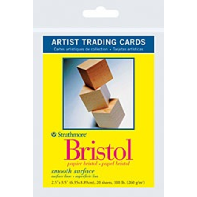 Strathmore Artist Trading Card Bristol - Smooth 20Pk
