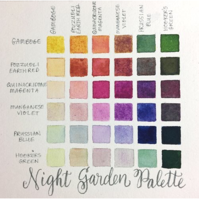 STONEGROUND PAINT SMALL NIGHT GARDEN PALETTE