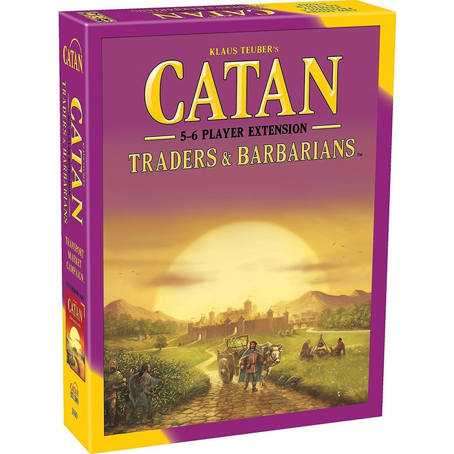 CATAN 5-6 PLAYER EXTENSION: TRADERS & BARBARIANS