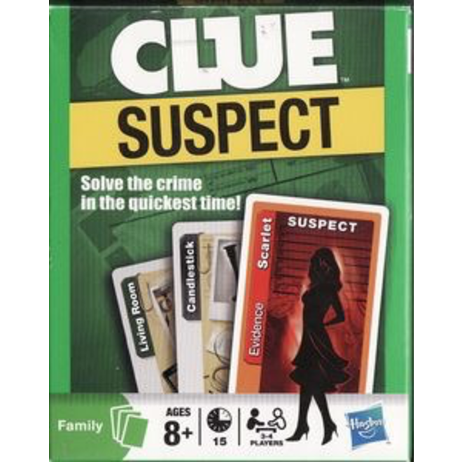Clue Suspect Card Game