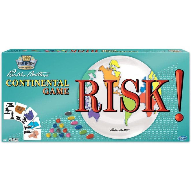 Risk! Continental Game - 1959 First Edition Classic Reproduction