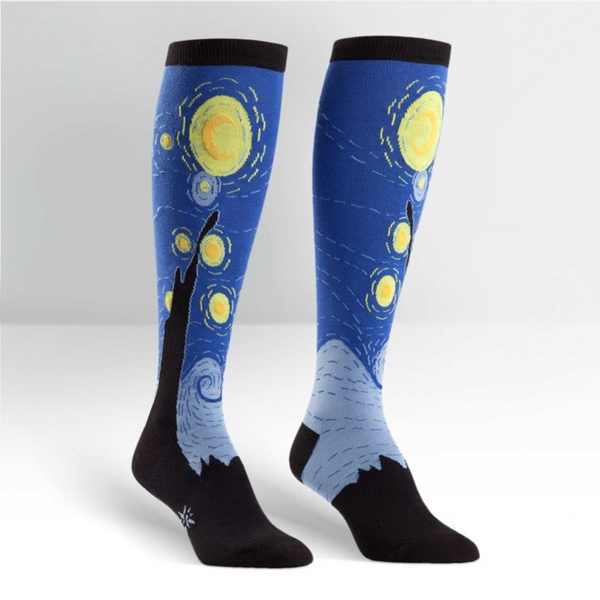 Sock It To Me - Stretch-It Knee High - Starry Night