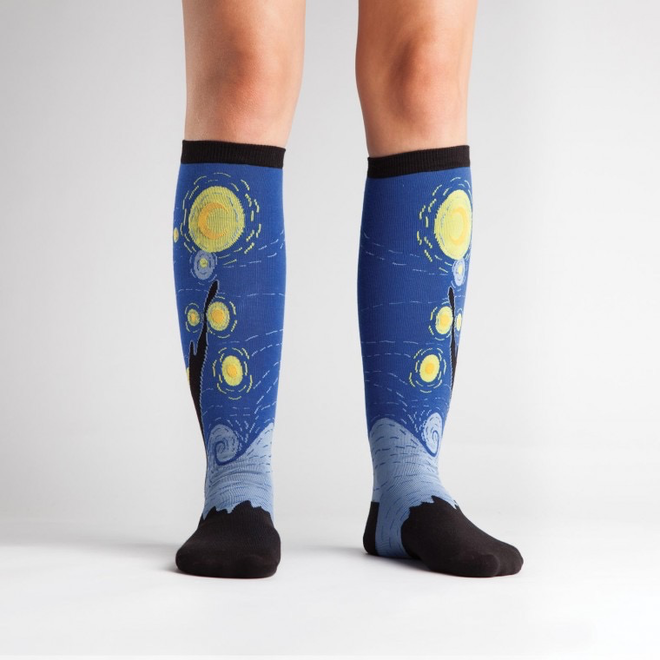 Sock It To Me - Stretch-It Knee High - Starry Night