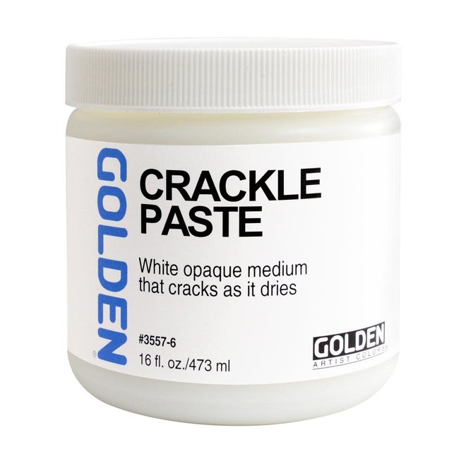 Golden Medium 16oz Crackle Paste