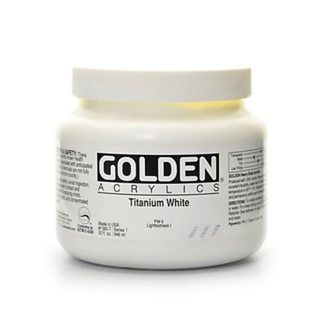 Golden 32oz Titanium White Heavy Body Series 1