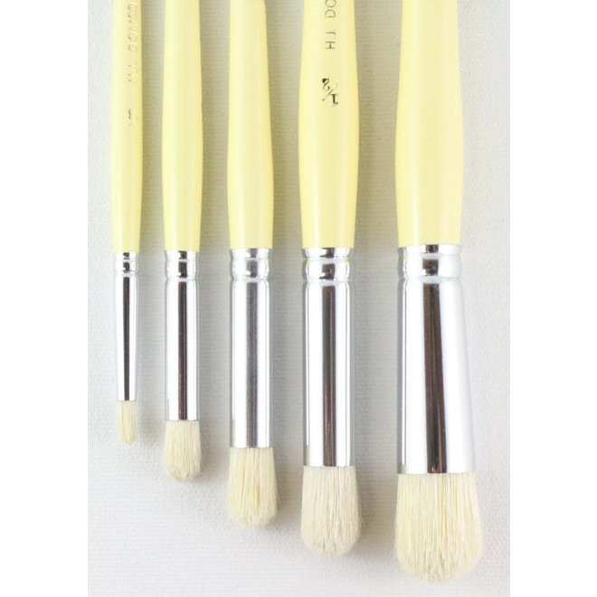 HJ SERIES 18 ROUND DOMED STIPPLE BRUSH SET