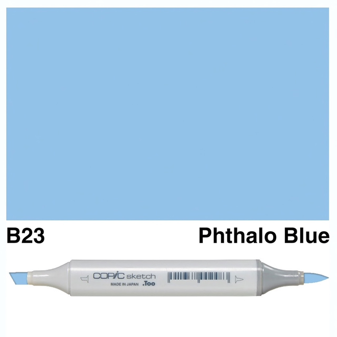 COPIC SKETCH B23 PHTHALO BLUE