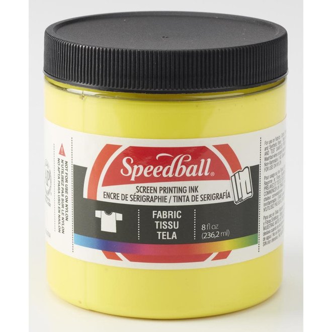 Speedball Fabric Screen Printing Ink 8Oz Yellow