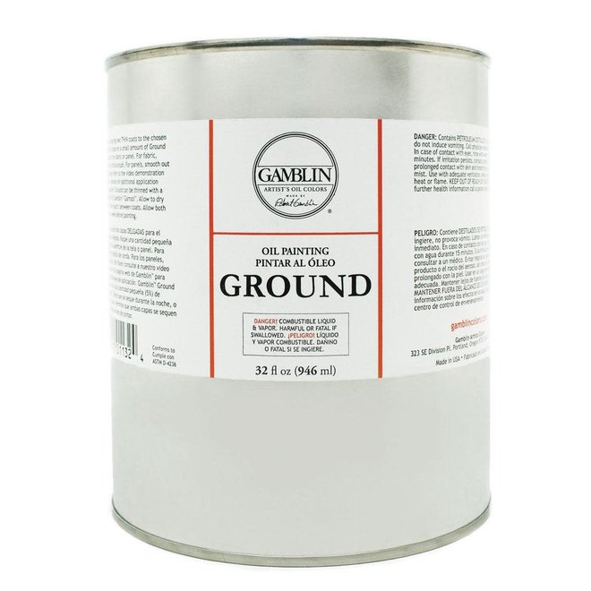 Gamblin Oil Painting Ground 32Oz