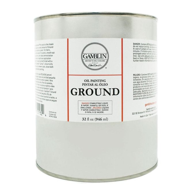 GAMBLIN OIL PAINTING GROUND 32OZ