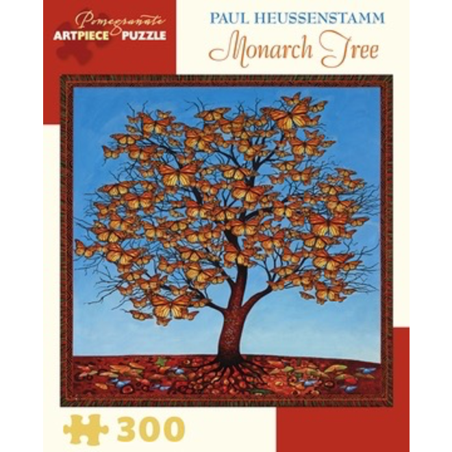 POMEGRANATE ARTPIECE PUZZLE 300 PIECE: PAUL HEUSSENSTAMM MONARCH TREE