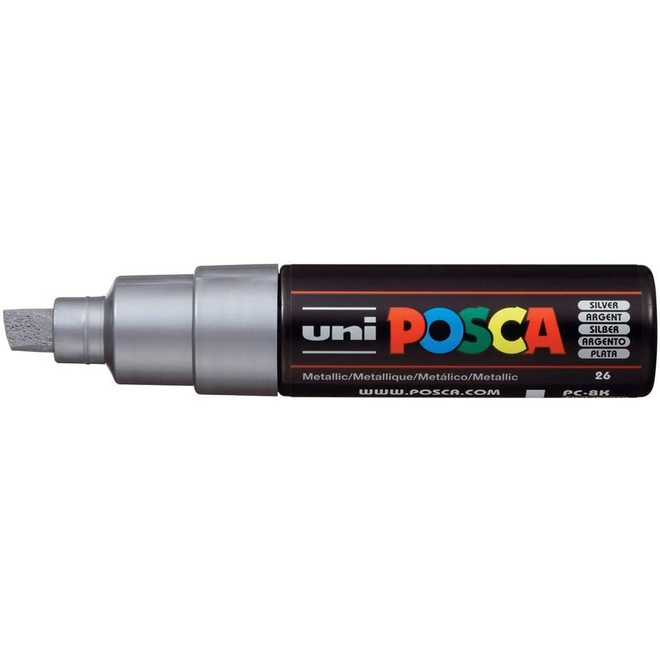 Posca Pc-8K Broad Silver