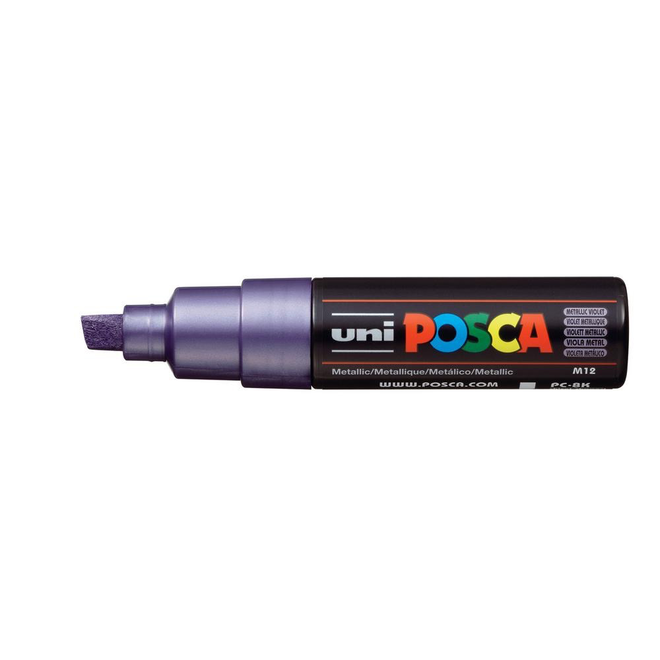 Posca Pc-8K Broad Metal Violet