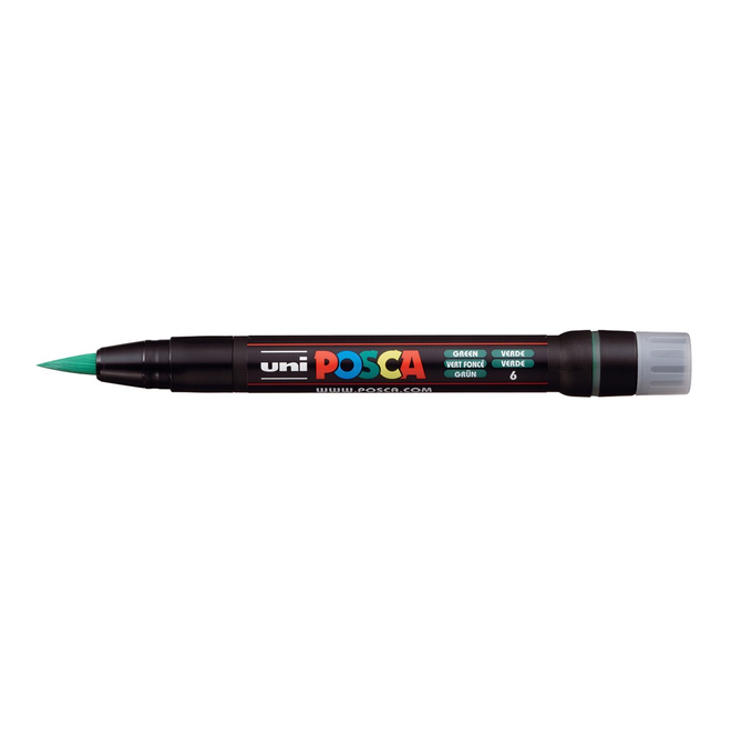 POSCA PCF-350 BRUSH GREEN